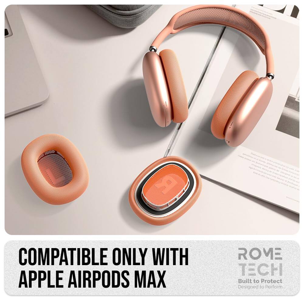 COMPATIBLE ONLY WITH APPLE AIRPODS MAX

ROME TECH
Built to Protect
Designed to Perform