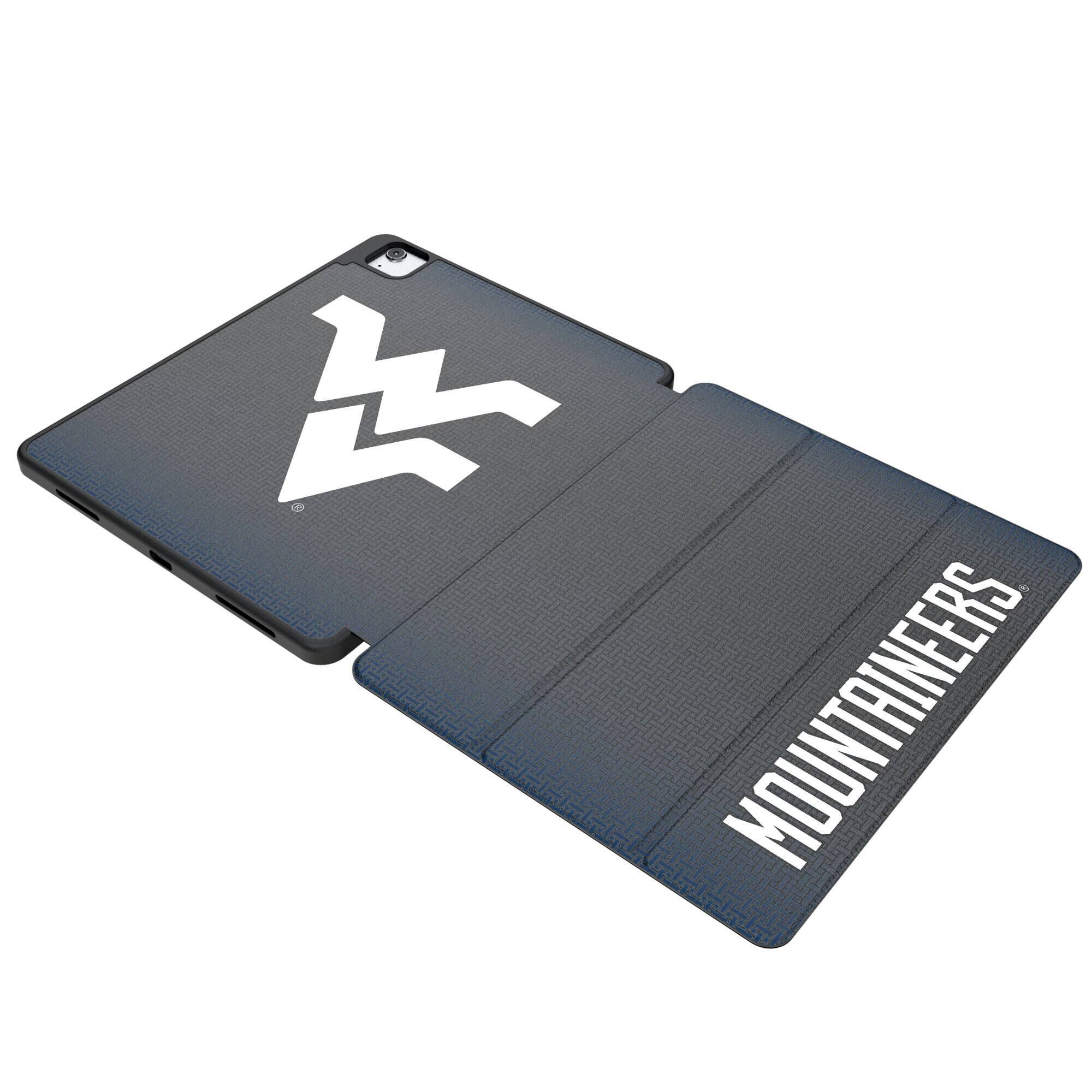 Front. Keyscaper - West Virginia Mountaineers iPad Case - 6/7th Gen Mini - Black.