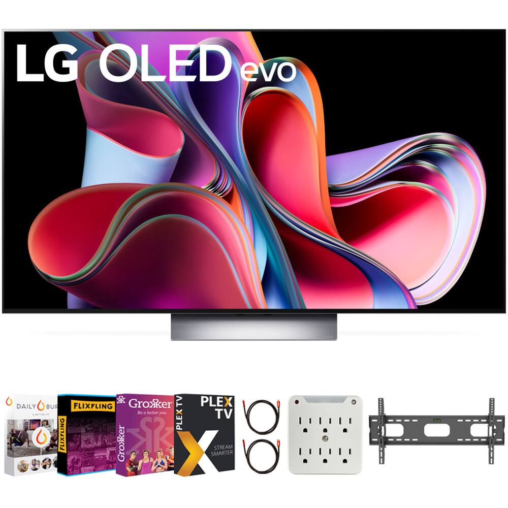 LG OLED evo

- Daily Burn
- Flixfling
- Groxker TV
- Plex TV
- Stream Smarter