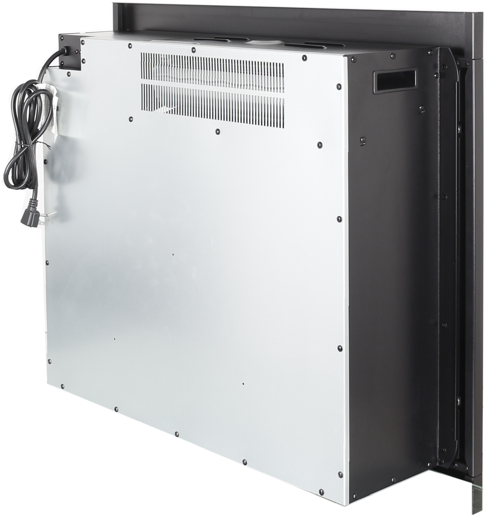 Alt View 7. Tiramisubest - 33" Infrared Electric Fireplace with Removable Trim kit Insert,Touch Panel Home Decor Heater,Smokeless Firebox - Antique Black.