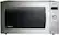Front. Panasonic - 2.2 Cu. Ft. 1250 Watt SD987SA Full-Size Microwave with Inverter - Stainless Steel.
