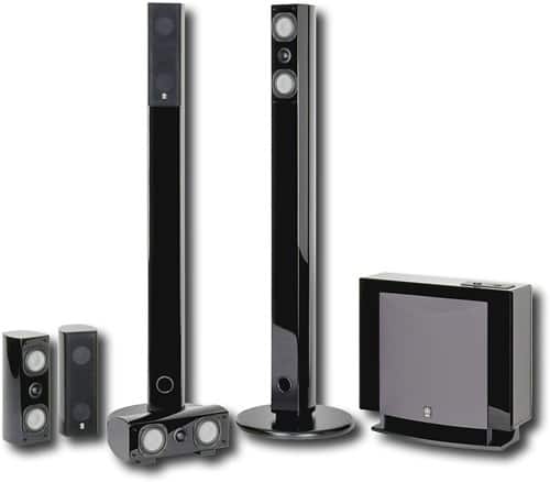 Front Standard. Yamaha - 5.1-Channel Home Theater Speaker System.