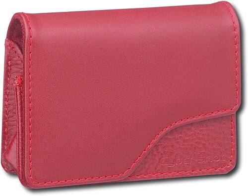 Angle Standard. Sony - Leather Case - Red.