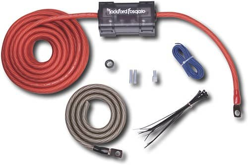 Best Buy: Rockford Fosgate 4-Gauge Amplifier Power Installation Kit RFK4