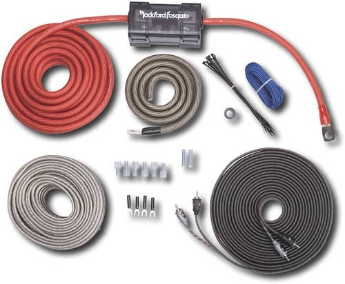 Best Buy: Rockford Fosgate 4-Gauge Amplifier Installation Kit With ...