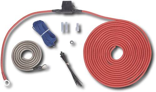 Front Standard. Rockford Fosgate - 10-Gauge Amplifier Installation Kit.