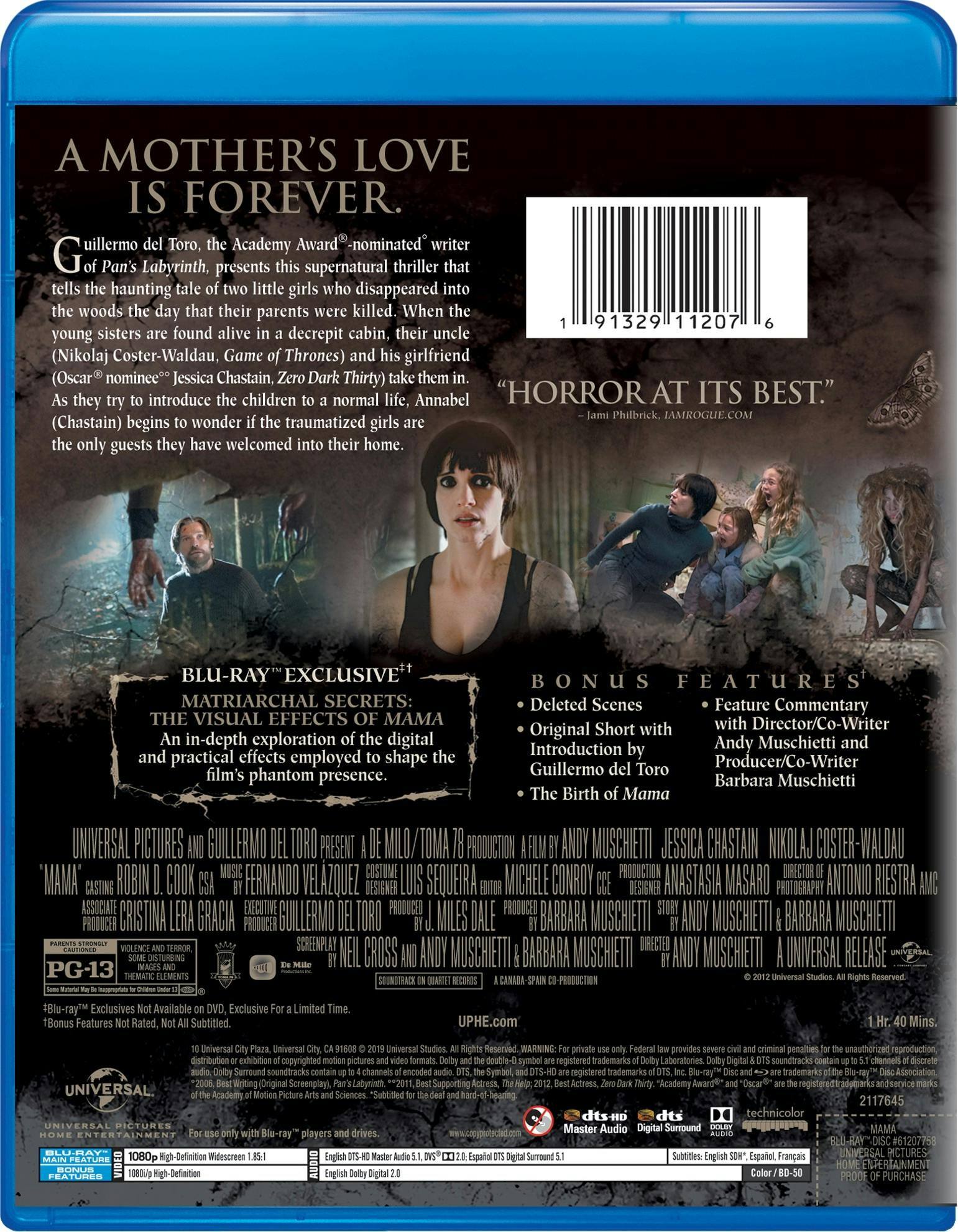 Angle. Mama (Blu-ray New Box Art) [Blu-ray].