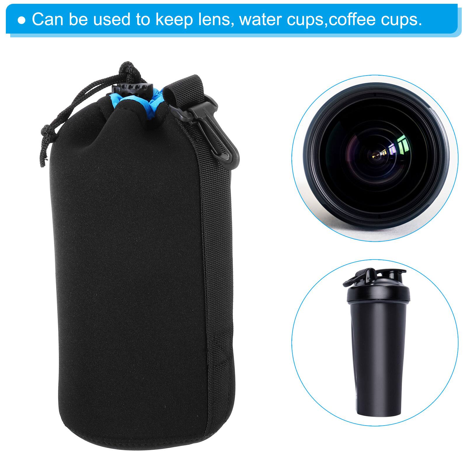 Can be used to keep lens, water cups, coffee cups.