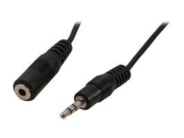 Nippon Labs - SPC-25MF 25 ft. Stereo Speaker Extension 25ft Cable M/F M-F 25 feet - Black