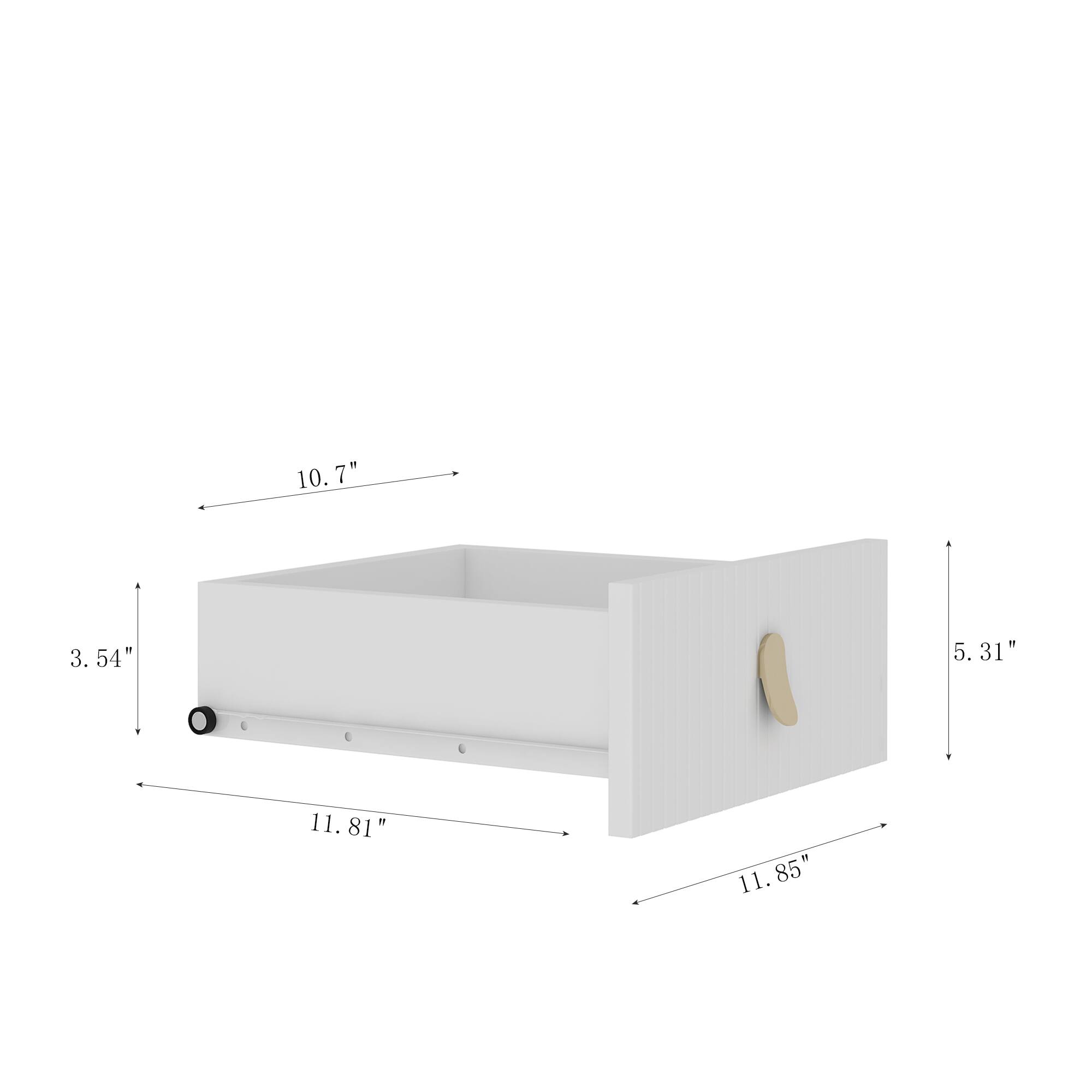 10.7"  
7"  
3.54"  
5.31"  
11.81"  
11.85"
