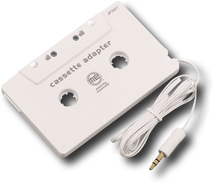  Jensen ME - Car Cassette Adapter - Ivory