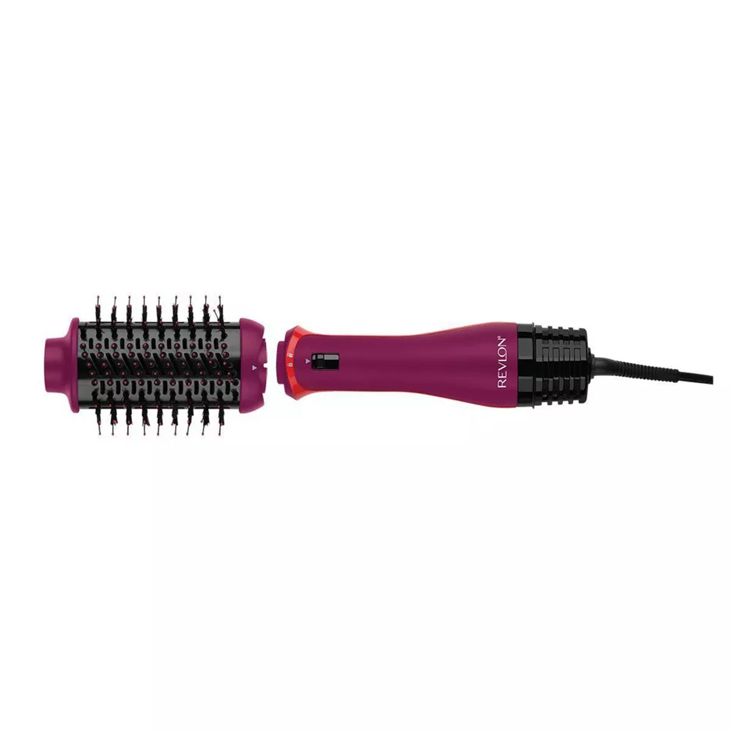 Back. Revlon - Revlon Oval One Step Volumizer Plus Hair Dryer - Purple.
