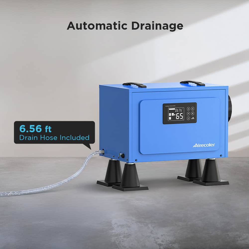 Airecoler 125 Pints Commercial Dehumidifier for Crawl Spaces