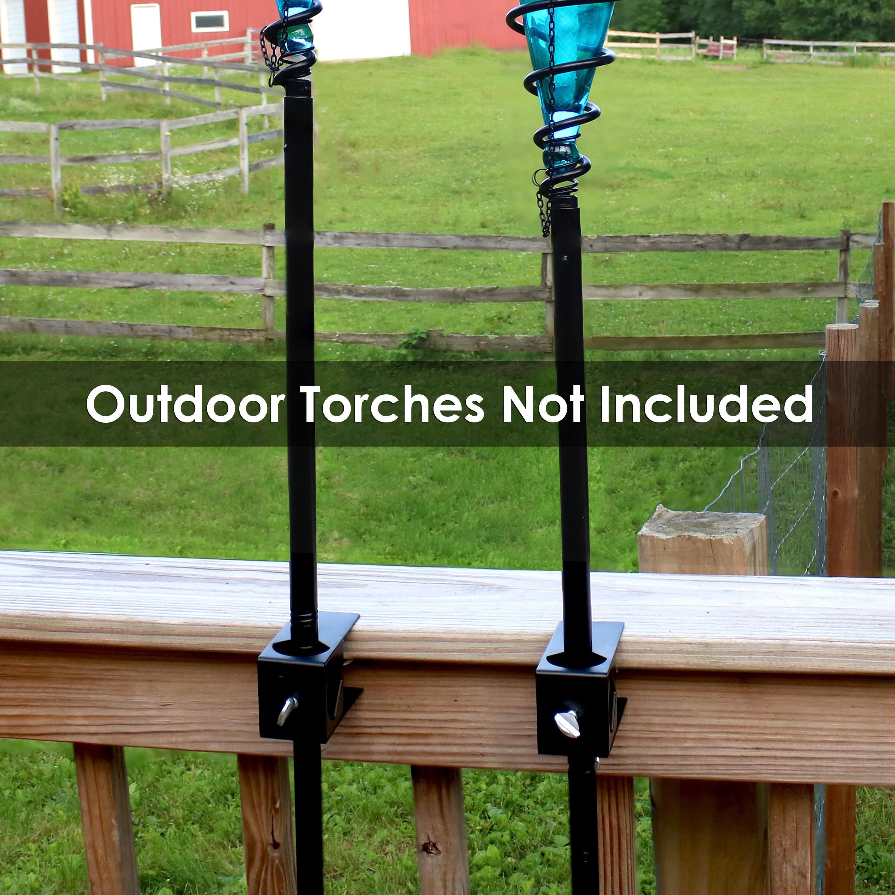Outdoor Torches Not Included