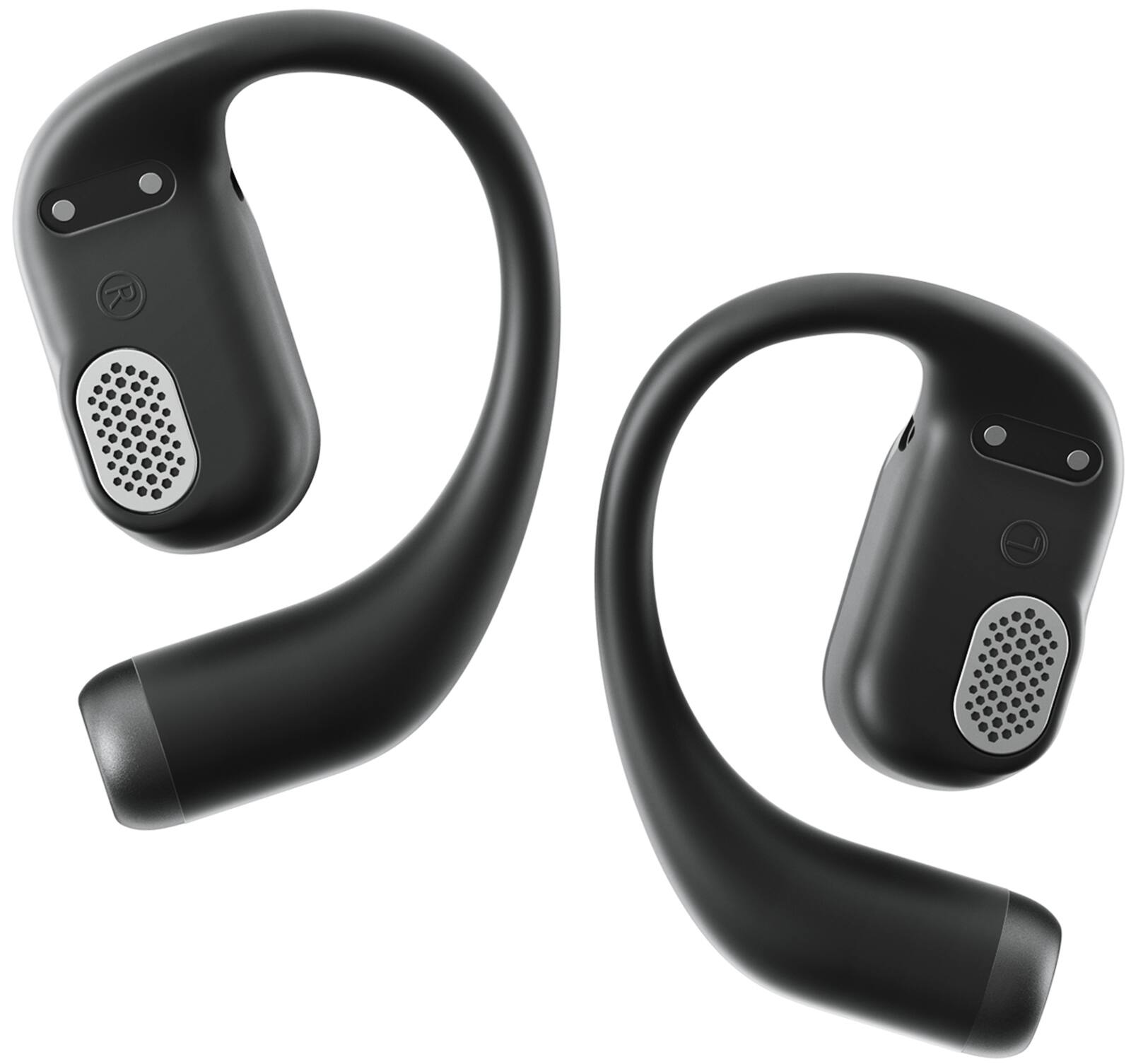 Angle. Tronsmart - OpenFly 2 Pro Open-Ear Headphones, True Wireless Bluetooth Earphones with AI ENC 4 Mics Clear Calls, 40H Playtime, IPX5 - Black.