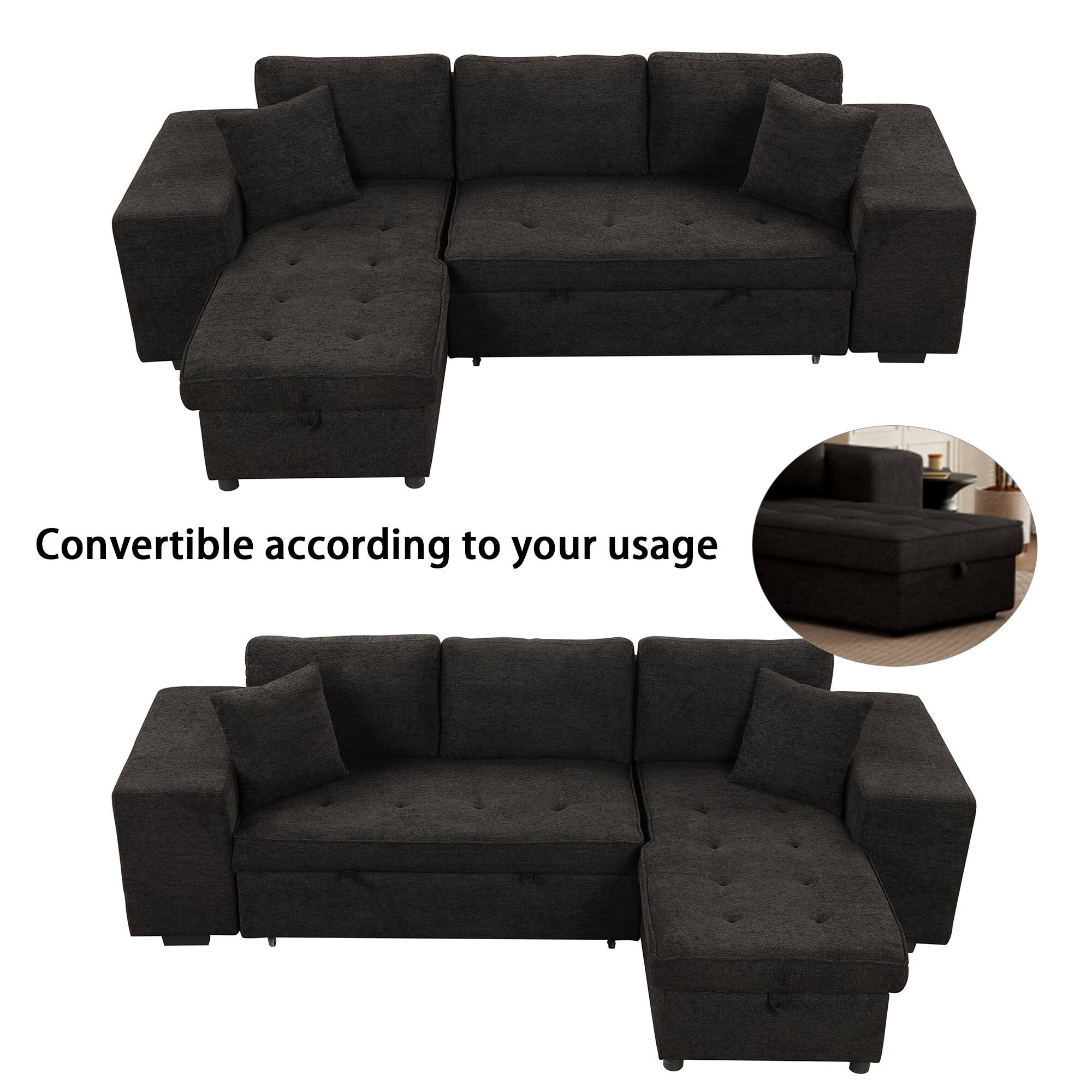 Convertible according to your usage