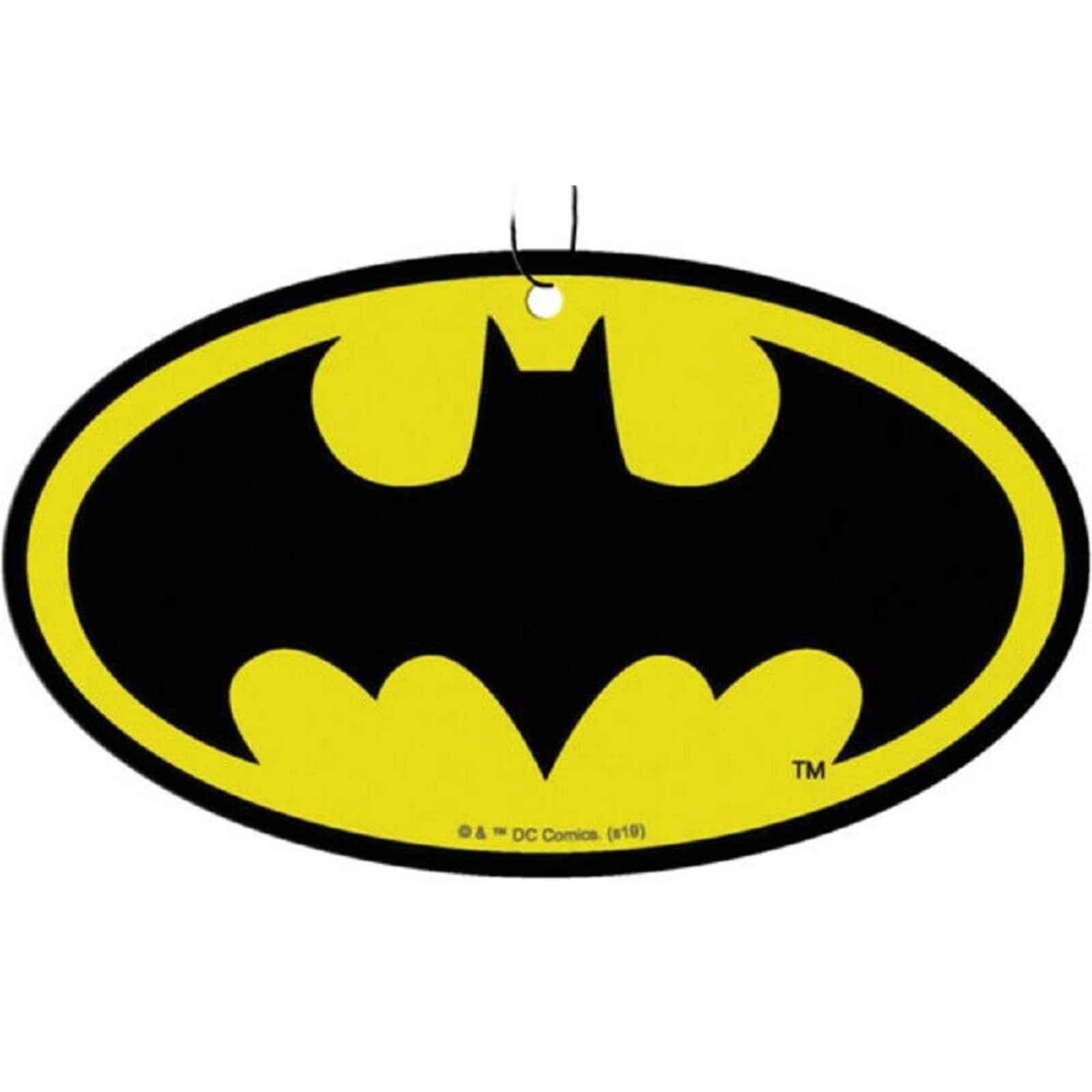 Spoontiques - DC Comics Batman Logo Air Freshener 3 Pack New Car Scent - Multicolor