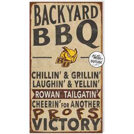 Jardine - Rowan Profs 11'' x 20'' Indoor/Outdoor BBQ Sign - Brown