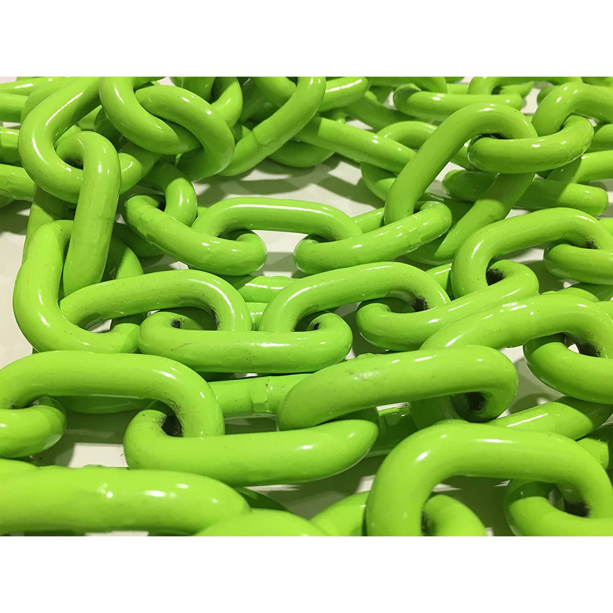 Alt View 5. Timber Tuff - Timber Tuff 5/16 In x 14 Ft Multipurpose Grade 43 Log Chain with Hooks, Green - Green.