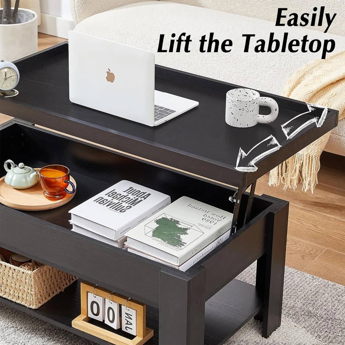 Easily Lift the Tabletop