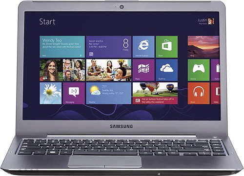  Samsung - Geek Squad Certified Refurbished 14&quot; Laptop - 8GB Memory - 750GB Hard Drive - Silver