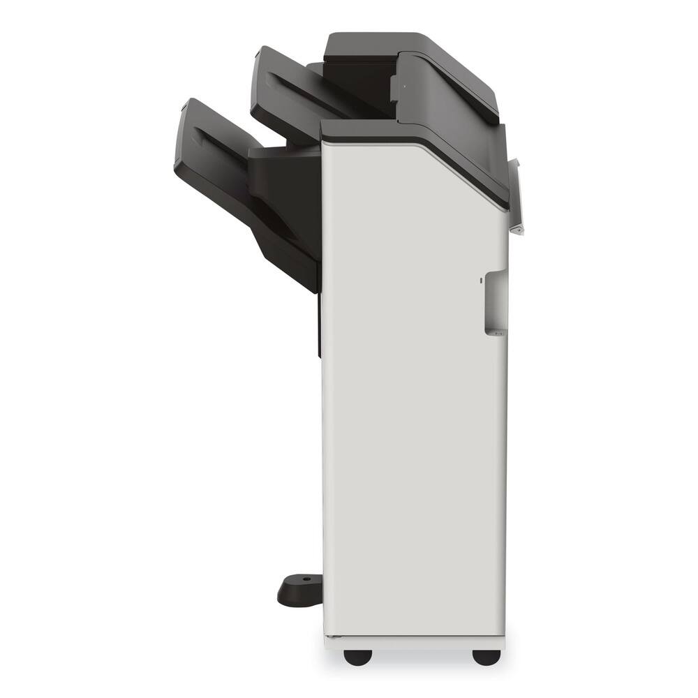 Front. Lexmark - 20L8813 1250-Sheet 2/4 Hole Punch Finisher - Gray.