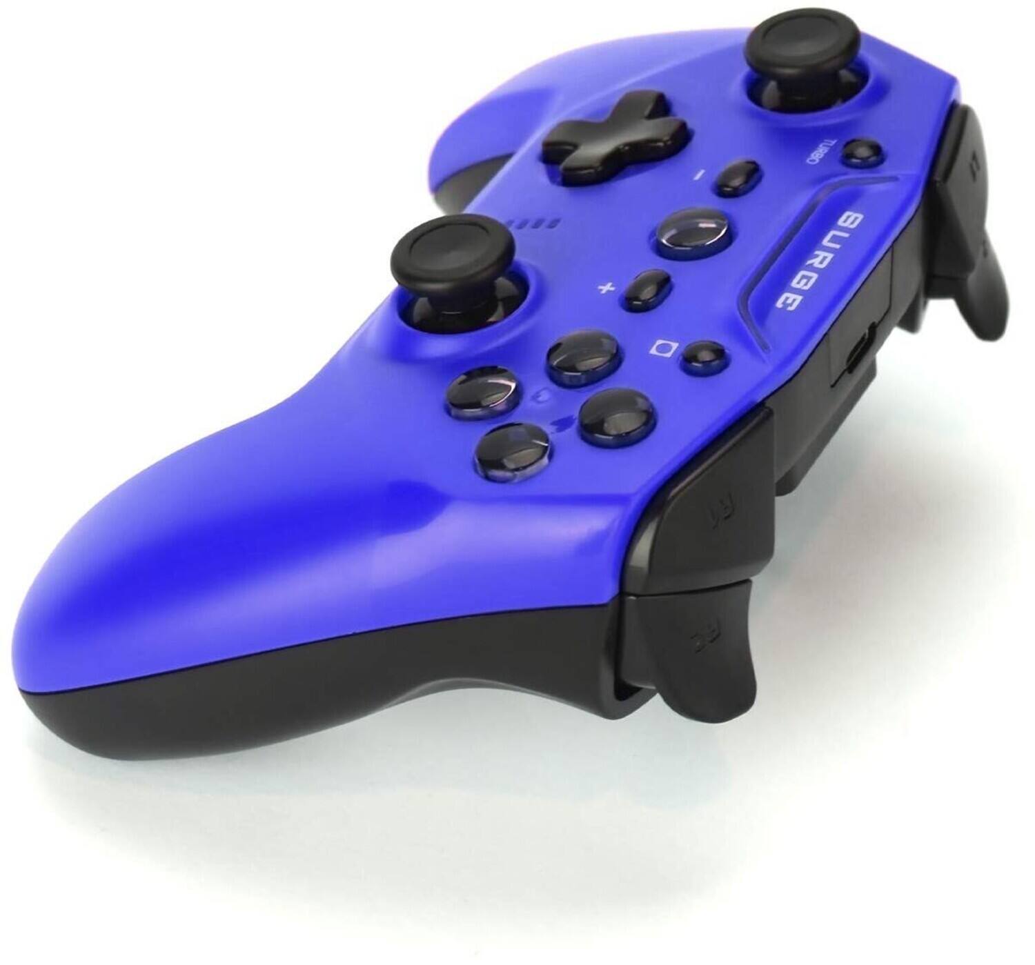 The text on the image reads:

"BURGE"