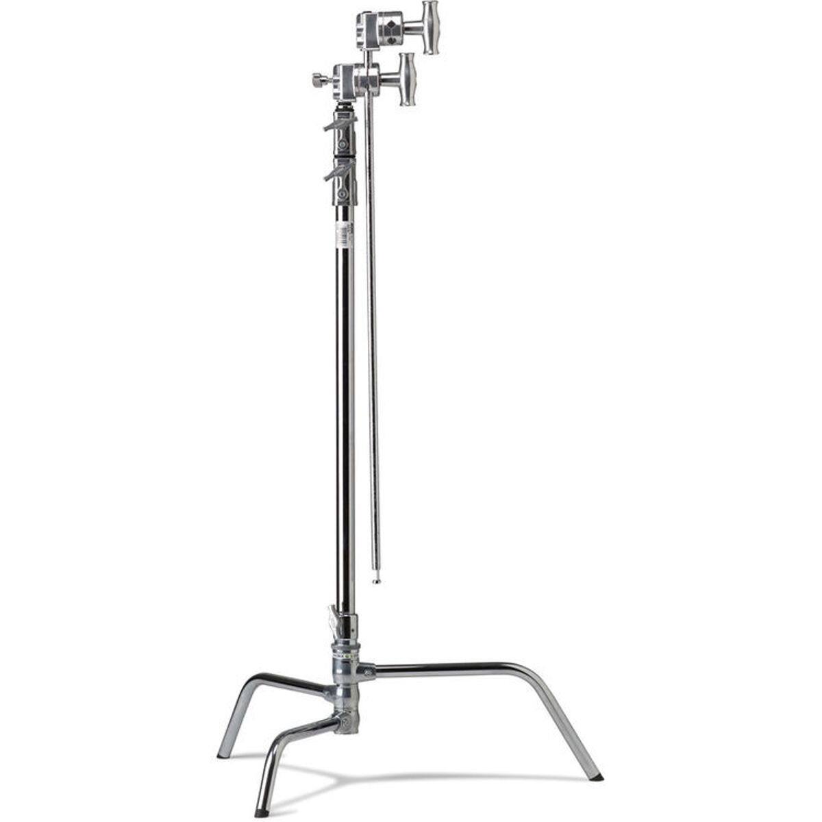 Alt View 1. Kupo - Kupo 40" Master C-Stand with Turtle Base Kit, Silver.
