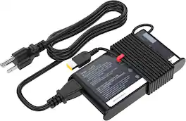 Core Tech - 170W Slim Laptop Charger for Lenovo Legion, ThinkPad, IdeaPad, LOQ and Yoga Pro, 20V 8.5A - Black