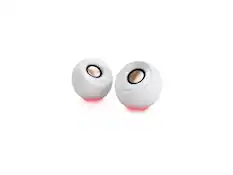 Front. Creative Labs - Creative Labs Pebble SE 2.0 Desktop Speakers - 4.40 W RMS - White - White.