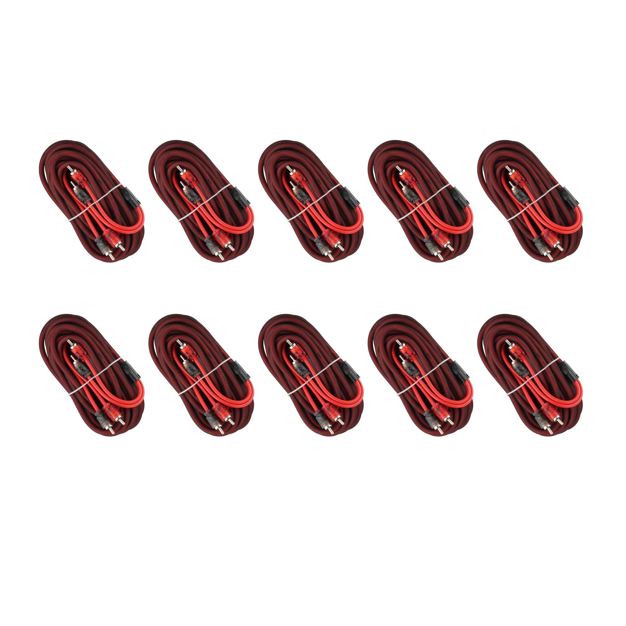DS18 Audio - Level 2 RCA Interconnect Cable, 20 ft (10-Pack) price history on PriceWatchPro
