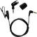 Front. Olympus - Lavalier Microphone - Black.