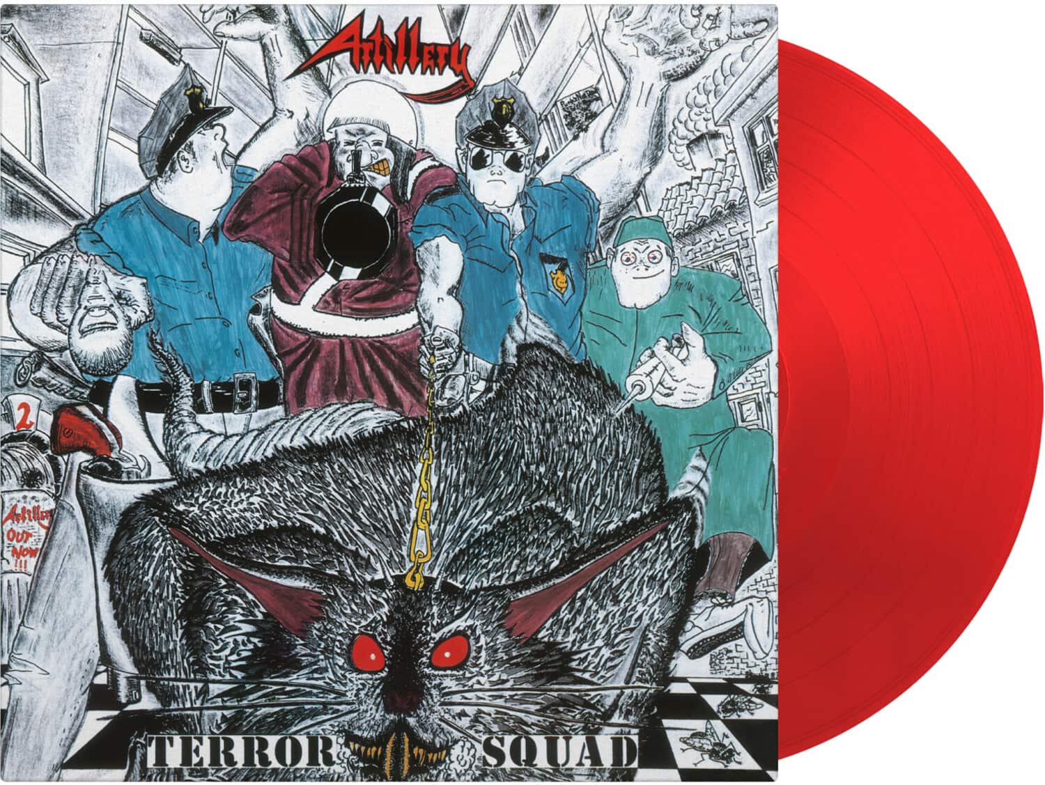 Artillery - Terror Squad - Limited 180-Gram Translucent Red Colored Vinyl   - VINYL LP price history on PriceWatchPro