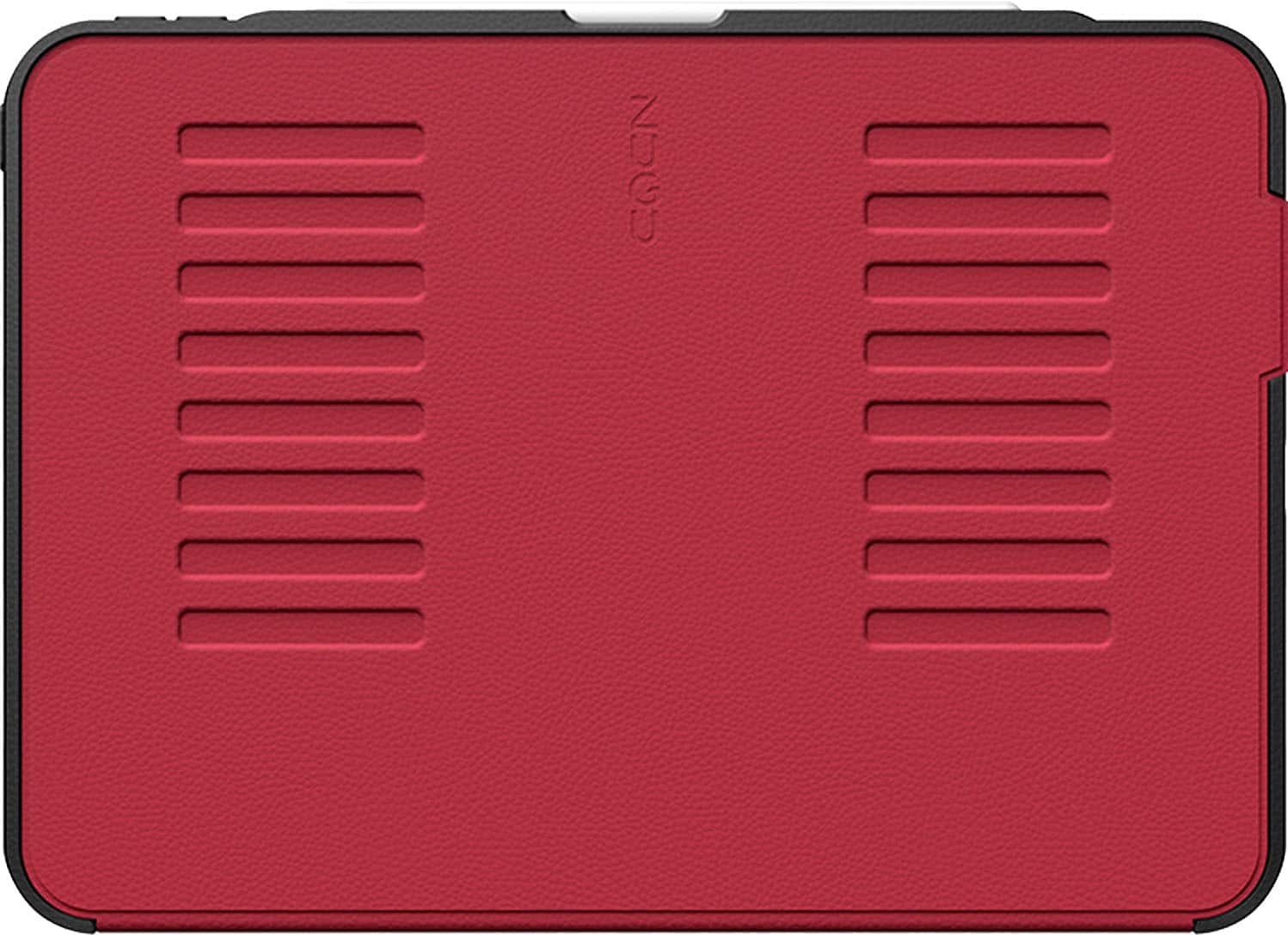 Front. ZUGU - Slim Protective Case for Apple iPad Pro 11-inch (M4/M5) - Red.