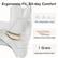 Ergonomic Fit, All-day Comfort
Soft, medical grade, 4 sizes
Perfectly fits ear canal's shape
1 Gram
Lightweight & Effortless Wear