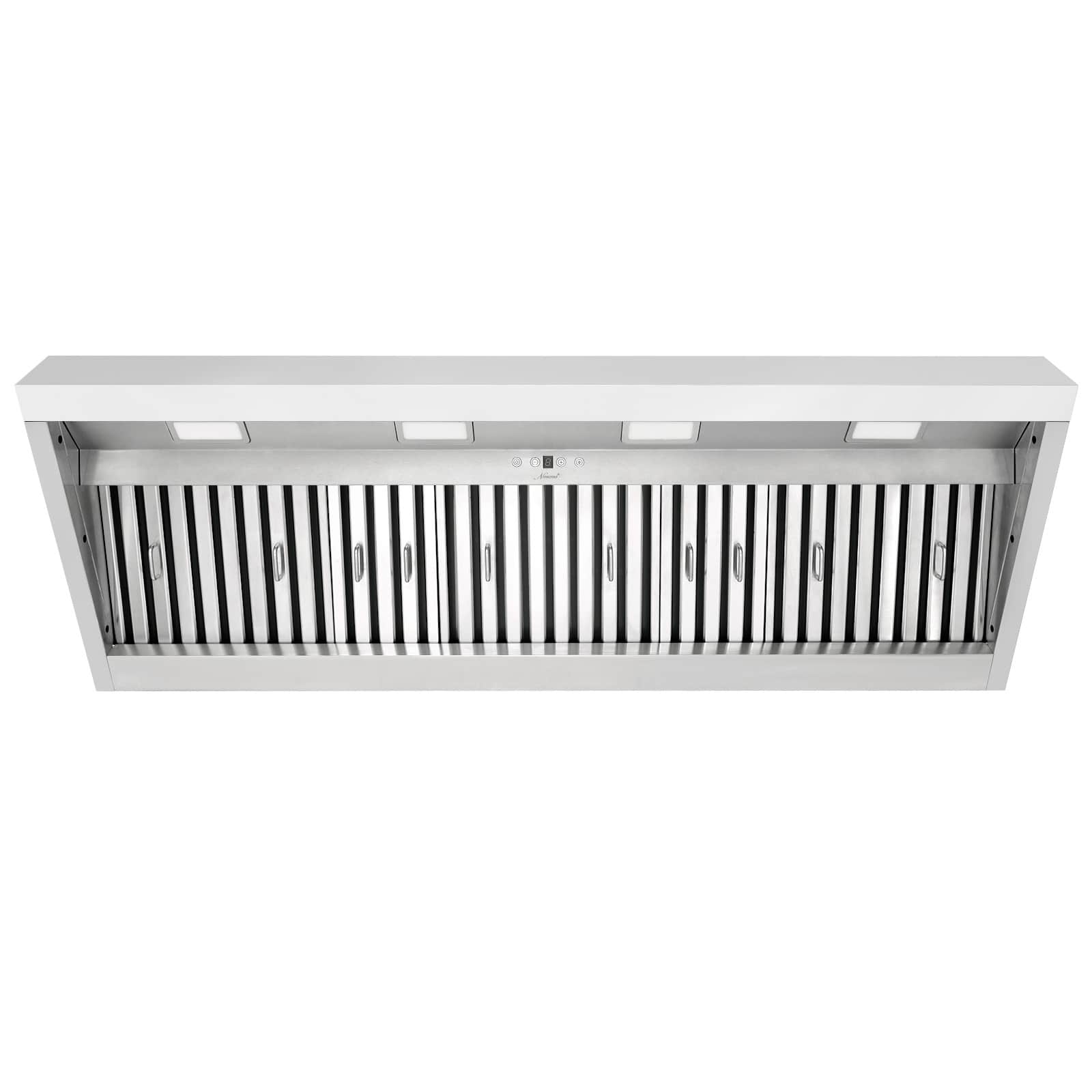 Akicon - 54 inches - Externally Vented - Range Hood Insert - Stainless Steel