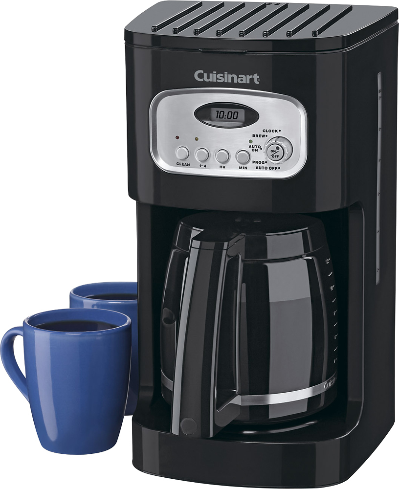 Angle View: Cuisinart - 12-Cup  Coffee Maker - Black