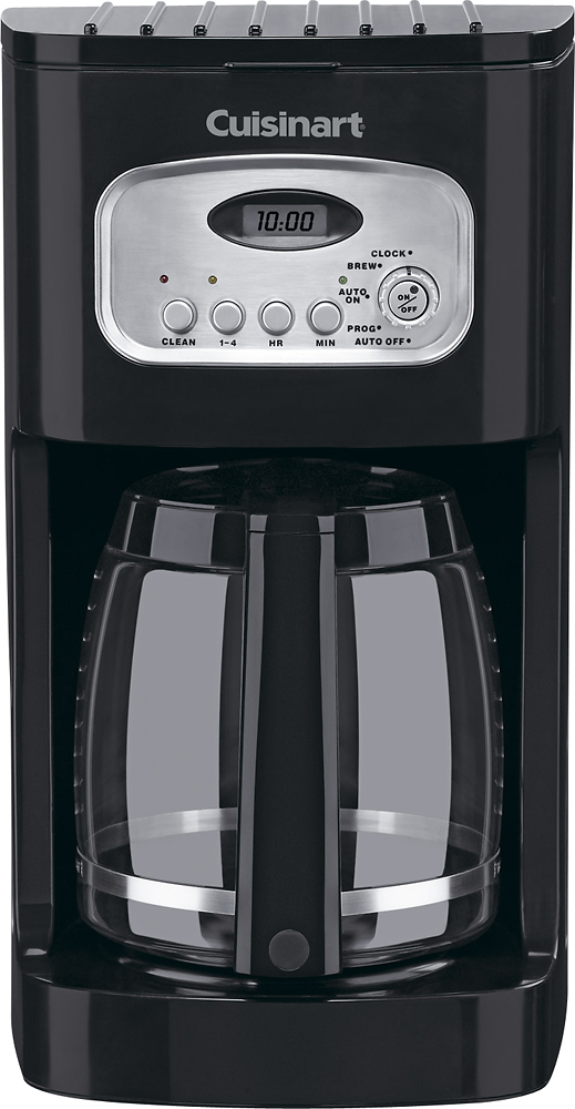 How do you clean a cuisinart 12 cup coffee maker Cuisinart 12 Cup Coffee Maker Black Dcc 1100bk Best Buy