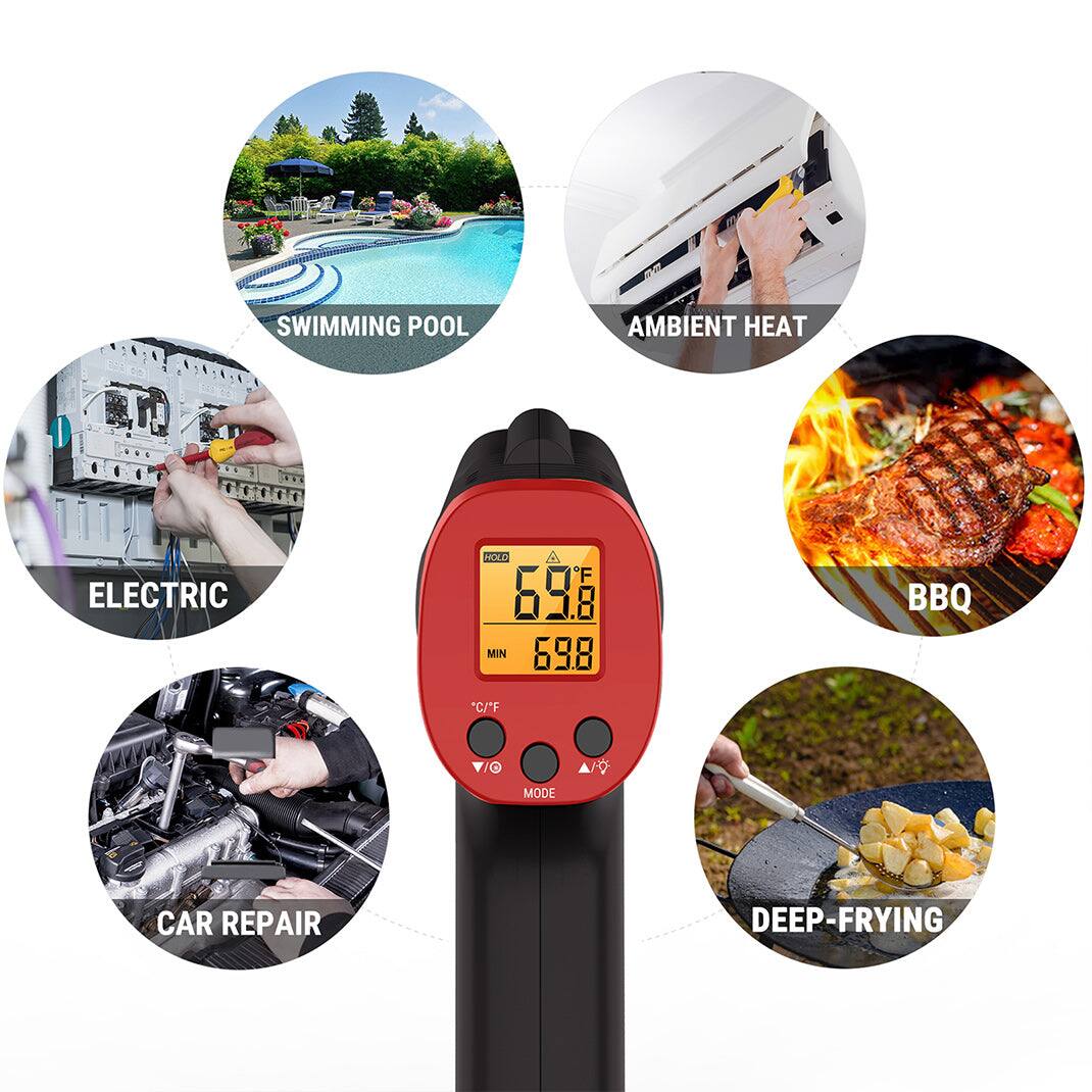 - SWIMMING POOL
- AMBIENT HEAT
- ELECTRIC
- BBQ
- CAR REPAIR
- DEEP-FRYING