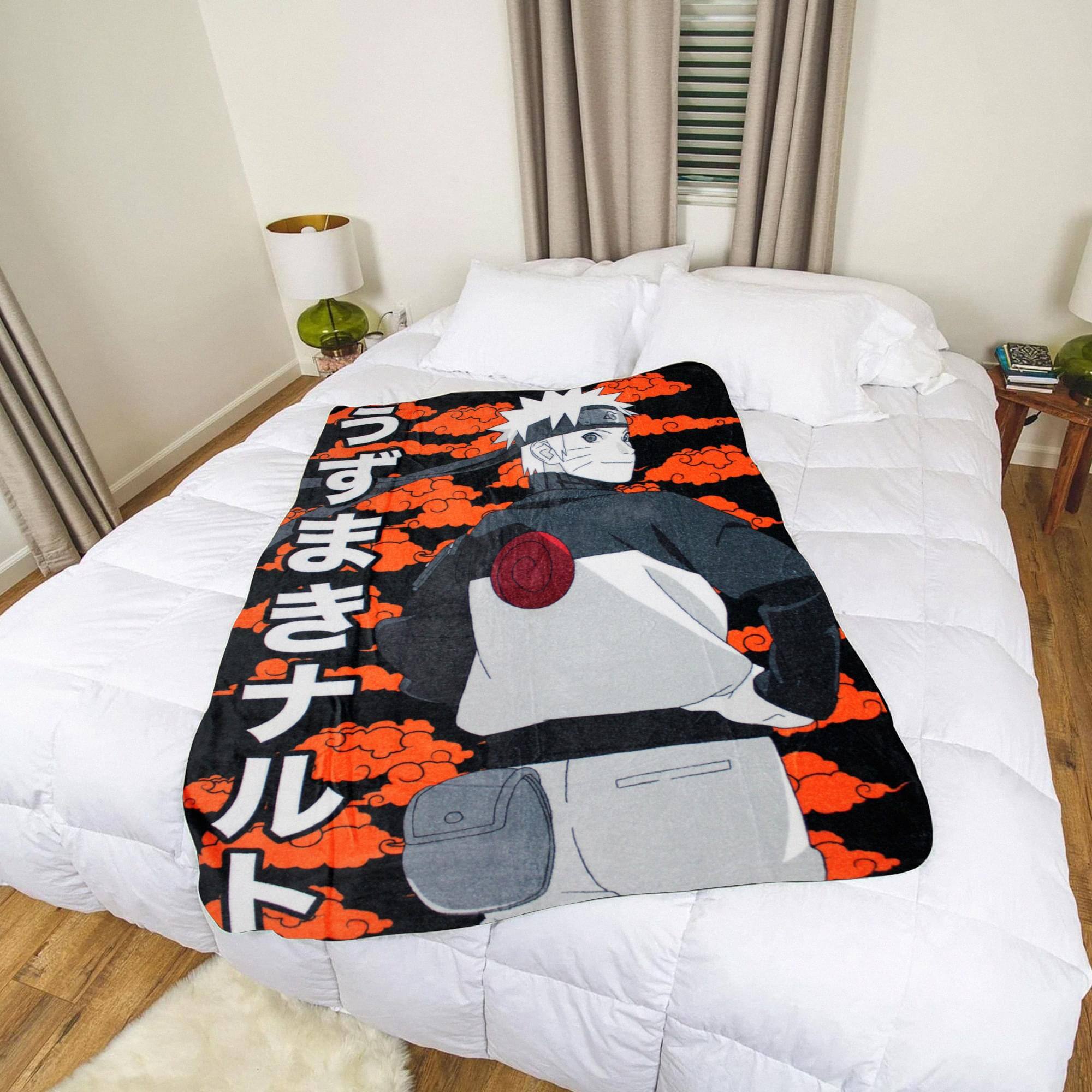 Alt View 10. Just Funky - Naruto Shippuden Characters 45 x 60 Inch Fleece Throw Blanket - Multi-Color.