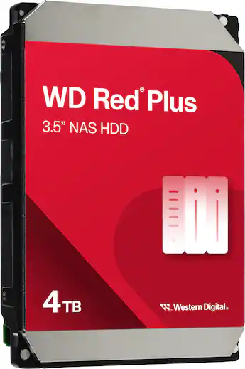 WD Red Plus 4TB NAS Internal Hard Drive - Best Buy WD Red Plus 4TB NAS Internal Hard Drive - Best Buy