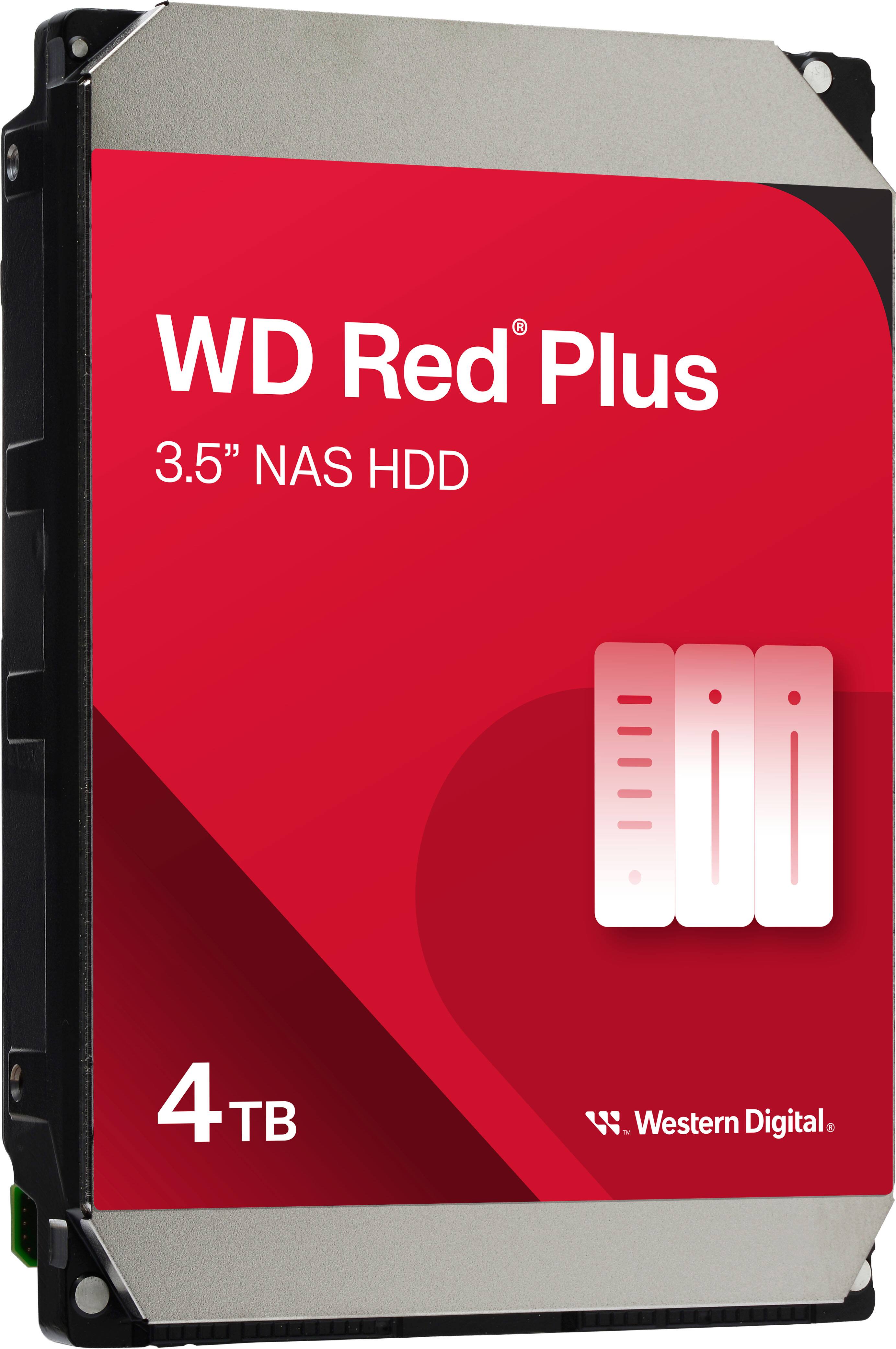 WD Red Plus 3.5" NAS HDD 4TB Western Digital