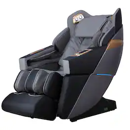 Osaki - Ador - Allure 3D Zero Gravity Massage Chair With Calf Rollers - Black/Charcoal