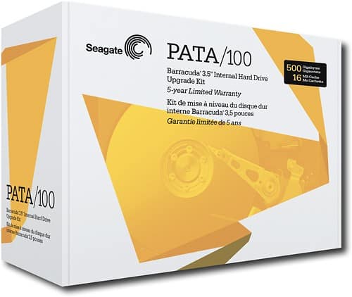 Angle Standard. Seagate - 500GB Internal Hard Drive.