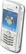 Angle Standard. T-Mobile - BlackBerry Pearl 8100 Cell Phone - White.