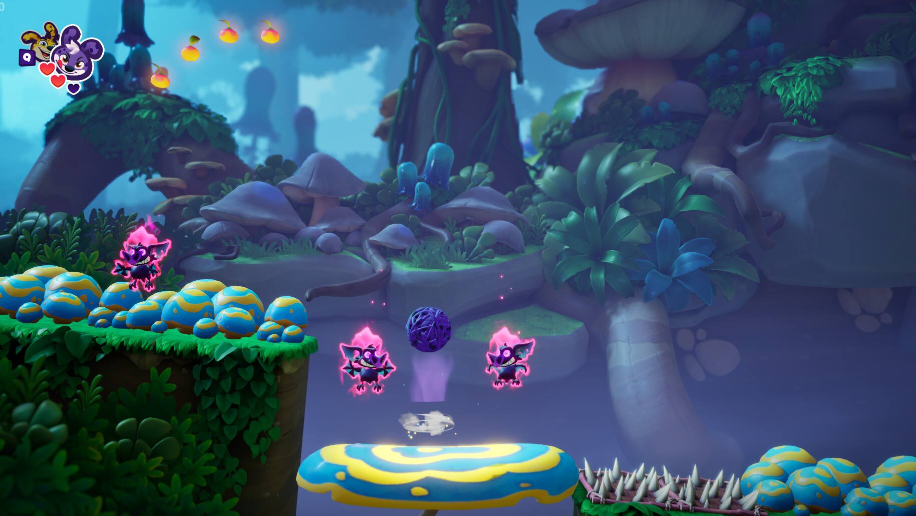 Left. Microids - Marsupilami 2 - Salsa Palombia.