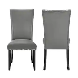 New Classic Furniture - Lyra Wood Dining Chair (Set of 6) - Gray