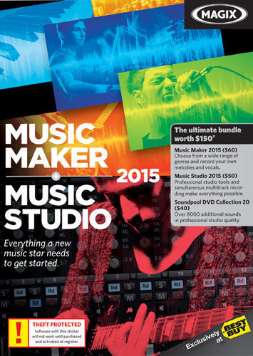 Best Buy: MAGIX Music Maker and Music Studio 2015 8121790