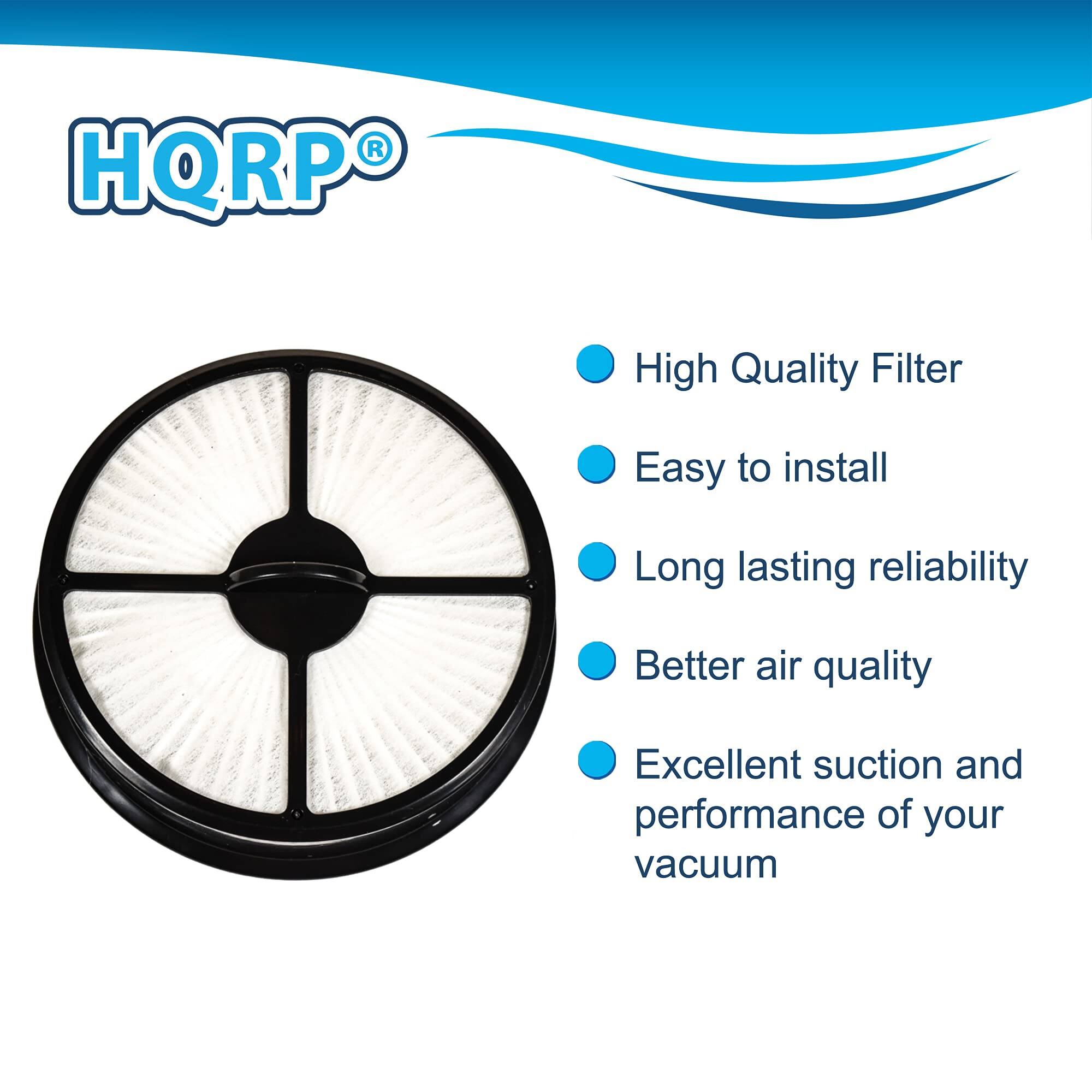 HQRP®

- High Quality Filter
- Easy to install
- Long lasting reliability
- Better air quality
- Excellent suction and performance of your vacuum