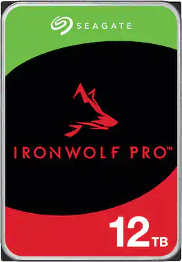 Seagate - IronWolf Pro 12TB NAS Internal Hard Drive with Rescue Data Recovery Services
